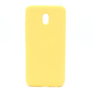 Nettech Xiaomi Redmi 8A Uyumlu Nano Arka Koruma Kılıf (Sarı) NT-80738