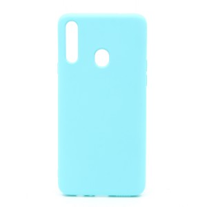 Nettech Samsung Galaxy A20S Uyumlu Nano Arka Koruma Kılıf (Su Yeşili) VR-20690