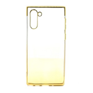 Zore Samsung Galaxy Note 10 Uyumlu Arka Koruma Arka Koruma Kılıf (Gold) VR-17760