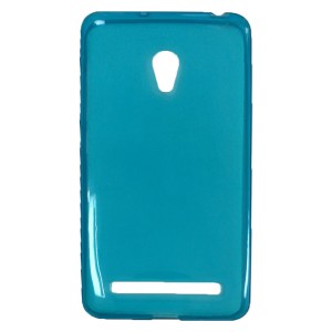 Nettech Asus Zenfone 5.5 Lite Uyumlu Arka Koruma Arka Koruma Kılıf (Mavi) VR-8582