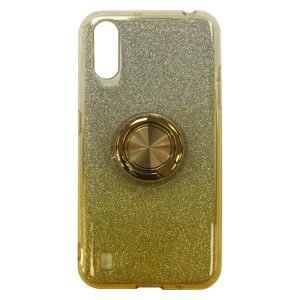 Nettech Samsung Galaxy A01 Uyumlu Doris Ring Arka Koruma Kılıf (Çeşitli Renk) VR-20602