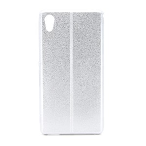 Nettech Sony Xperia M4 Aqua Uyumlu Dikişli Seri Arka Koruma Kılıf (Gri) VR-8202
