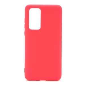 Nettech Huawei P40 Uyumlu Nano Arka Koruma Kılıf (Kırmızı) NT-80806