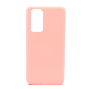 Nettech Huawei P40 Uyumlu Nano Arka Koruma Kılıf (Açık Pembe) NT-80807