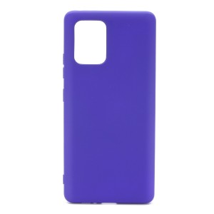 Nettech Samsung Galaxy S10 Lite Uyumlu Nano Arka Koruma Kılıf (Mor) NT-80784