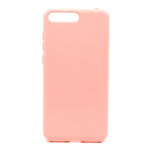 Nettech Huawei Y6 2018 Uyumlu Nano Arka Koruma Kılıf (Açık Pembe) NT-80781