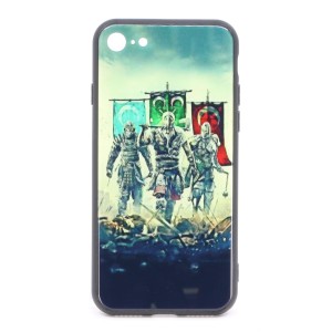 Nettech Apple iPhone 7 Uyumlu Desenli Fosfor Seri Arka Koruma Kılıf (Çeşitli Desen) VR-20208