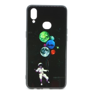 Nettech Samsung Galaxy A10S Uyumlu Desenli Fosfor Seri Arka Koruma Kılıf (Çeşitli Desen) VR-20181