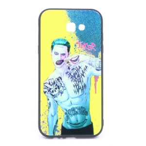 Nettech Samsung Galaxy A720 A7 2017 Uyumlu Desenli Fosfor Seri Arka Koruma Kılıf (Çeşitli Desen) NT-80883