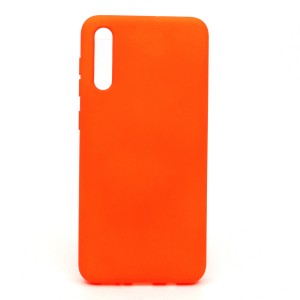 Nettech Samsung Galaxy A50 Uyumlu Nano Arka Koruma Kılıf (Turuncu) NT-80899