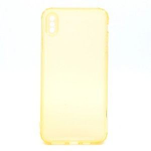 Nettech Apple iPhone XS Max Uyumlu Neptün Seri Arka Koruma Kılıf (Sarı) NT-80995