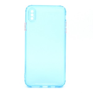 Nettech Apple iPhone XS Max Uyumlu Neptün Seri Arka Koruma Kılıf (Mavi) NT-80994