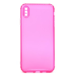 Nettech Apple iPhone XS Max Uyumlu Neptün Seri Arka Koruma Kılıf (Koyu Pembe) NT-80999