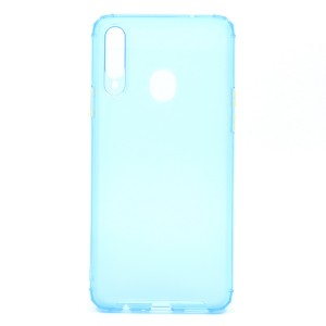 Nettech Samsung Galaxy A20S Uyumlu Neptün Seri Arka Koruma Kılıf (Mavi) VR-18864