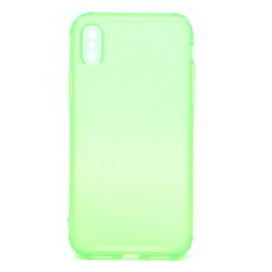 Nettech Apple iPhone X Uyumlu Neptün Seri Arka Koruma Kılıf (Açık Yeşil) NT-79763