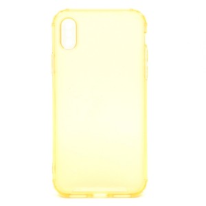 Nettech Apple iPhone X Uyumlu Neptün Seri Arka Koruma Kılıf (Sarı) NT-79761