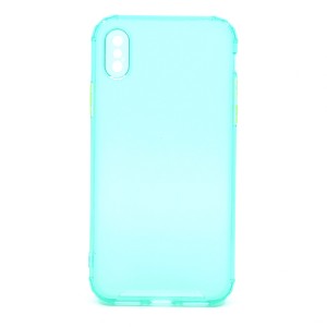 Nettech Apple iPhone X Uyumlu Neptün Seri Arka Koruma Kılıf (Koyu Yeşil) NT-80984