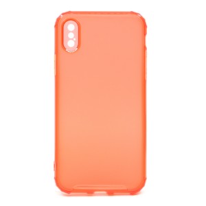 Nettech Apple iPhone X Uyumlu Neptün Seri Arka Koruma Kılıf (Kırmızı) NT-80983