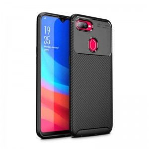 Nettech Oppo Ax7 Uyumlu Negro Seri Arka Koruma Kılıf (Siyah) NT-81335