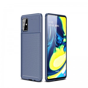 Nettech Samsung Galaxy A71 Uyumlu Negro Seri Arka Koruma Kılıf (Lacivert) NT-81330