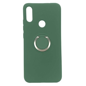 Nettech Samsung Galaxy A10S Uyumlu Nano Ring Arka Koruma Kılıf (Yeşil) NT-81784