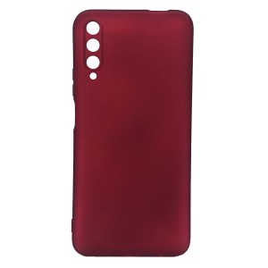 Nettech Huawei Y9S Uyumlu Suide Arka Koruma Kılıf (Bordo) VR-20569