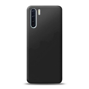Nettech Oppo A91 Uyumlu Trend Seri Arka Koruma Kılıf (Siyah) VR-7987