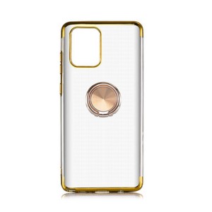 Nettech Samsung Galaxy S10 Lite Uyumlu Gess Seri Arka Koruma Kılıf (Gold) NT-81540