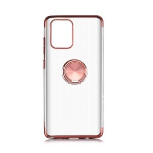 Nettech Samsung Galaxy S10 Lite Uyumlu Gess Seri Arka Koruma Kılıf (Rose Gold) NT-81513