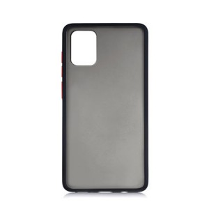 Nettech Samsung Galaxy A71 Uyumlu Montreal Seri Arka Koruma Kılıf (Siyah) NT-81485
