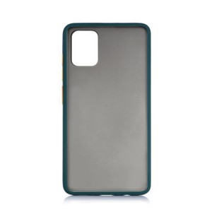 Nettech Samsung Galaxy A51 Uyumlu Montreal Seri Arka Koruma Kılıf (Yeşil) NT-81467