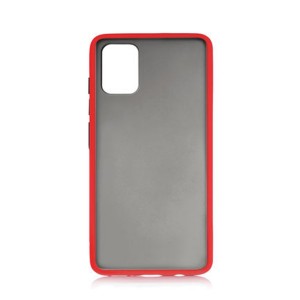 Nettech Samsung Galaxy A51 Uyumlu Montreal Seri Arka Koruma Kılıf (Kırmızı) NT-81466