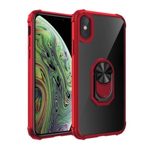 Nettech Apple iPhone XS Max Uyumlu Mola Seri Arka Koruma Kılıf (Kırmızı) NT-81380