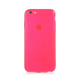 Nettech Apple iPhone 6 Uyumlu Mun Seri Arka Koruma Kılıf (Pembe) NT-81262