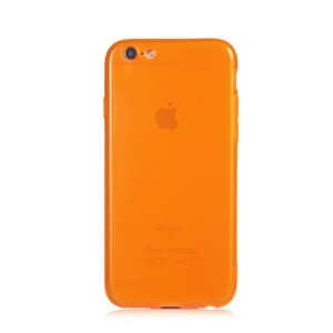Nettech Apple iPhone 6 Uyumlu Mun Seri Arka Koruma Kılıf (Turuncu) NT-81260