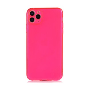 Nettech Apple iPhone 11 Pro Max Uyumlu Mun Seri Arka Koruma Kılıf (Pembe) NT-81237
