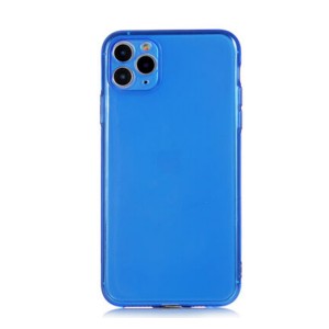 Nettech Apple iPhone 11 Pro Max Uyumlu Mun Seri Arka Koruma Kılıf (Mavi) NT-81236