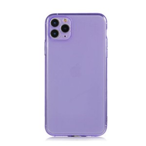 Nettech Apple iPhone 11 Pro Max Uyumlu Mun Seri Arka Koruma Kılıf (Mor) NT-81234