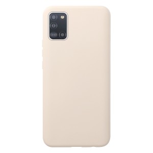 Nettech Samsung Galaxy A31 Uyumlu NT-81938 Nano Arka Koruma Kılıf (Krem) NT-81938