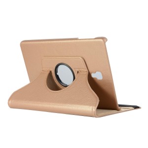 Nettech Samsung Galaxy T230 Tab 4 7.0 Uyumlu 360 Kapaklı Kılıf (Gold) VR-13477