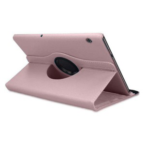Nettech Huawei T5 10 Inç Uyumlu 360 Kapaklı Kılıf (Rose Gold) NT-79520