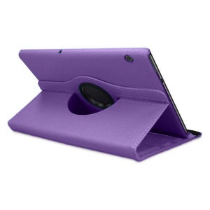 Nettech Samsung Galaxy Tab A 8 SM-T290 Uyumlu 360 Kapaklı Kılıf (Mor) NT-79506