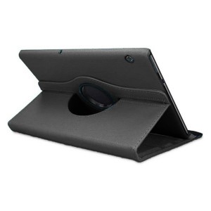 Nettech Samsung Galaxy T550-P550 Tab A 9.7 Uyumlu 360 Kapaklı Kılıf (Siyah) VR-4229