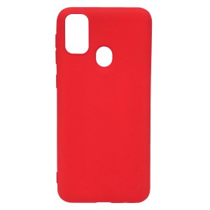 Nettech Samsung Galaxy M30S Uyumlu Suide Arka Koruma Kılıf (Kırmızı) NT-81978