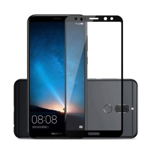 Nettech Huawei Mate 10 Lite Uyumlu 5D Glas Full Cam Koruyucu (Siyah) VR-14869