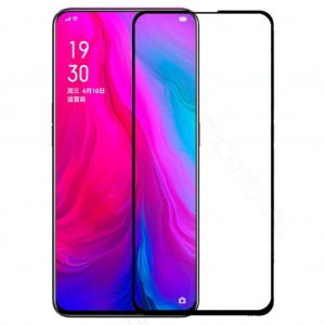 Nettech Oppo Reno 2Z Uyumlu 5D Glas Full Cam Koruyucu (Siyah) VR-21216
