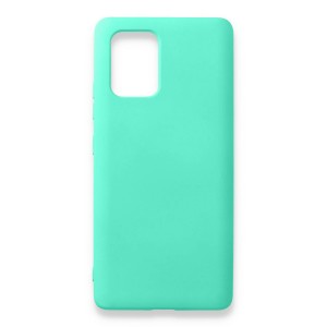 Nettech Samsung Galaxy S10 Lite Uyumlu Nano Arka Koruma Kılıf (Su Yeşili) NT-82035