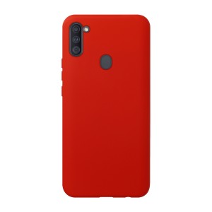 Nettech Samsung Galaxy A11 Uyumlu Nano Arka Koruma Kılıf (Kırmızı) NT-82036