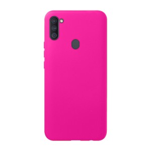 Nettech Samsung Galaxy A11 Uyumlu Nano Arka Koruma Kılıf (Pembe) NT-82043