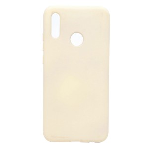 Nettech Huawei P Smart 2019 Uyumlu Nano Arka Koruma Kılıf (Krem) NT-79848